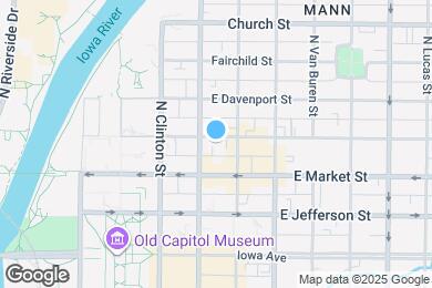 Map image of the property - 215 E Bloomington St