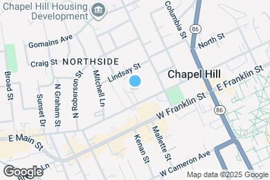 Map image of the property - 206 Andrews Ln