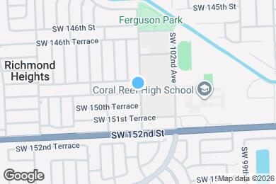 Map image of the property - 10305 SW 149th Ter