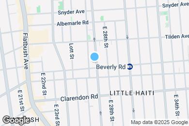 Map image of the property - 1020 Rogers Ave