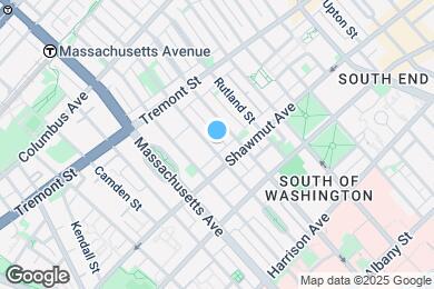 Map image of the property - 47 Worcester St