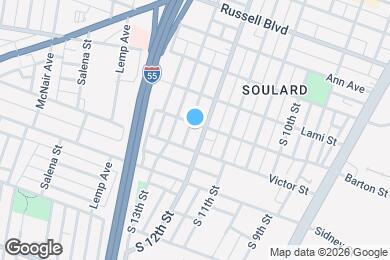 Map image of the property - 2401 S 12th St