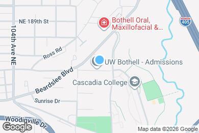 Map image of the property - Residential Village at UW Bothell