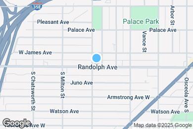 Map image of the property - 853 Randolph Ave