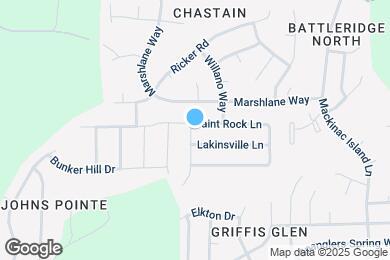 Map image of the property - 6802 Paint Rock Ln