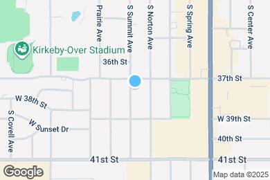 Map image of the property - 2910 S Summit Ave