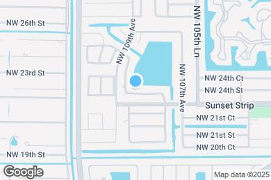 Map image of the property - 10849 NW 23rd Ct