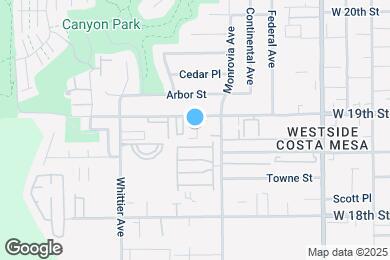 Map image of the property - 931 W 19th St