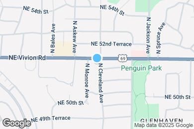 Map image of the property - 5122 N Cleveland Ave