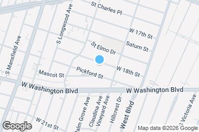 Map image of the property - 4646 W 18th St