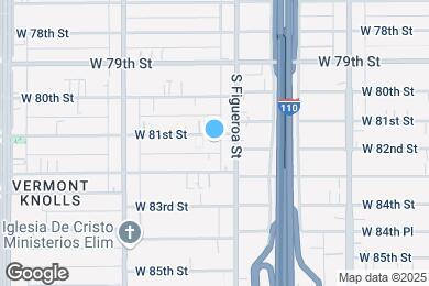 Map image of the property - 524 W 81st St