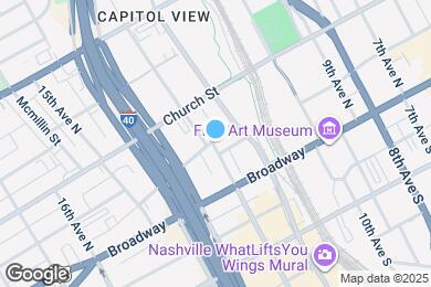 Map image of the property - 126 12th Ave N