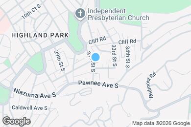 Map image of the property - 1305 31st St S