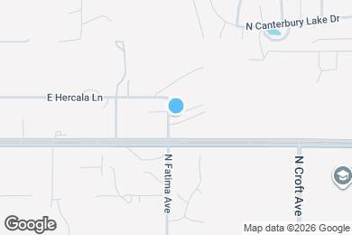 Map image of the property - 2540 E Constance Ct