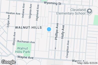 Map image of the property - 1241 Epworth Ave