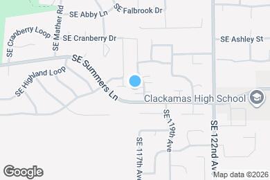 Map image of the property - 11737 SE Cheyenne Ln