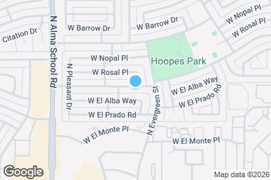 Map image of the property - 719 W Palomino Dr