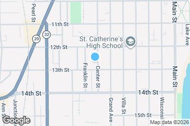 Map image of the property - 1230 Center St
