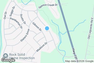 Map image of the property - 228 River Rock Dr