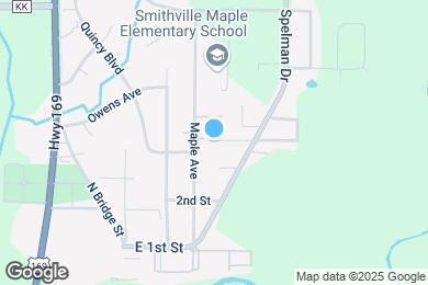 Map image of the property - 312 4th Ter