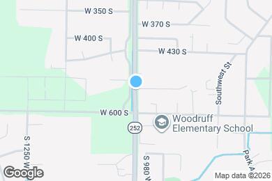 Map image of the property - 532 S 1215 W