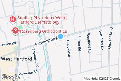 Map image of the property - 893 Farmington Ave