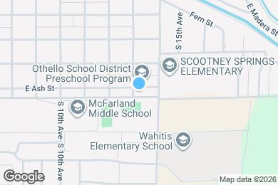 Map image of the property - 1310 E Ash St