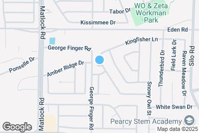 Map image of the property - 6910 Meadow Bend Dr