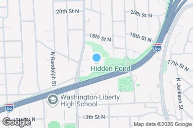 Map image of the property - 3816 17th St N