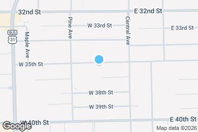 Map image of the property - 54 W 35th St