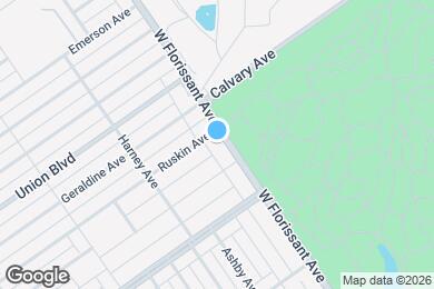 Map image of the property - 5066-5068 W Florissant Ave