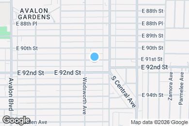 Map image of the property - 920 E 91st St