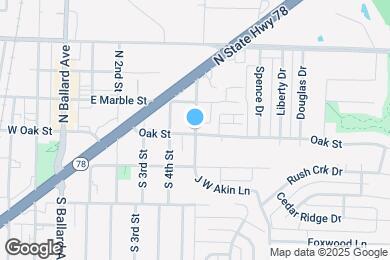 Map image of the property - 113 N 5th St