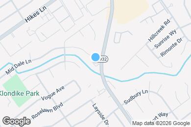 Map image of the property - 3100 Beargrass Run Ct