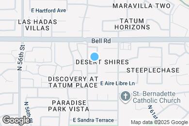 Map image of the property - 16646 N 59th Pl