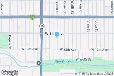 Map image of the property - 1370 Yates St