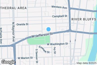 Map image of the property - 511 W Jefferson St