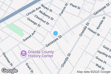 Map image of the property - 1436 Genesee St