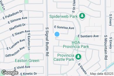 Map image of the property - 10846 E Bella Via