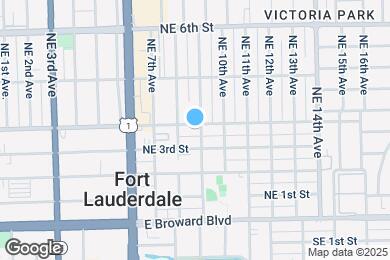 Map image of the property - 816 NE 4th St