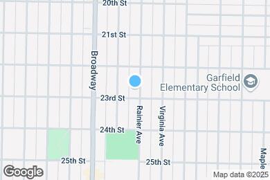 Map image of the property - 2226 Rainier Ave