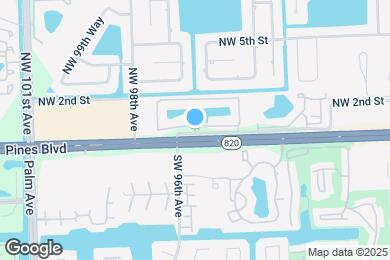 Map image of the property - 9625 NW 1st Ct