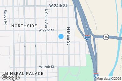 Map image of the property - 225 W 21st St