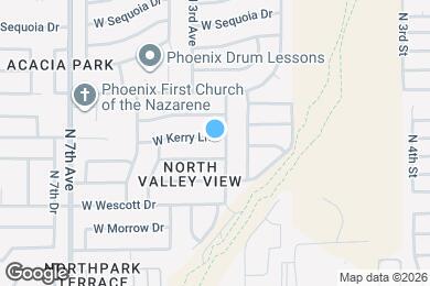 Map image of the property - 227 W Kerry Ln