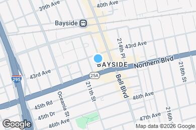 Map image of the property - 43-22 213th St