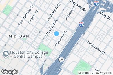 Map image of the property - 2807 Jackson St