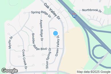 Map image of the property - 2850 Green Valley Dr