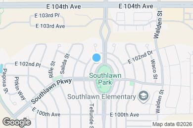 Map image of the property - 10239 Southlawn Cir