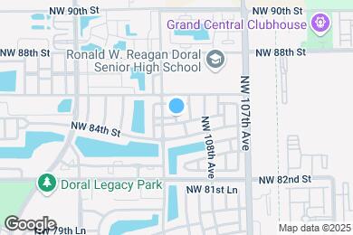 Map image of the property - 5252 Northwest 85th Court