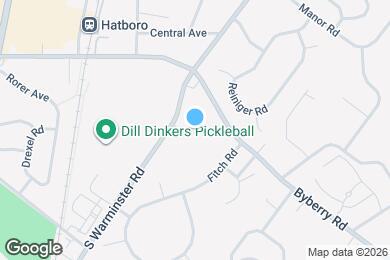 Map image of the property - 305 S Warminster Rd